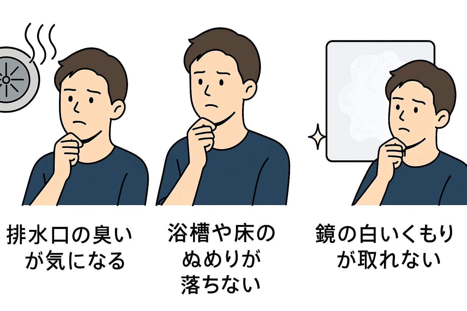 悩んでいる男のai画像