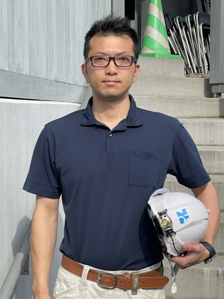 北嶺建設 工事部長 村松拓海