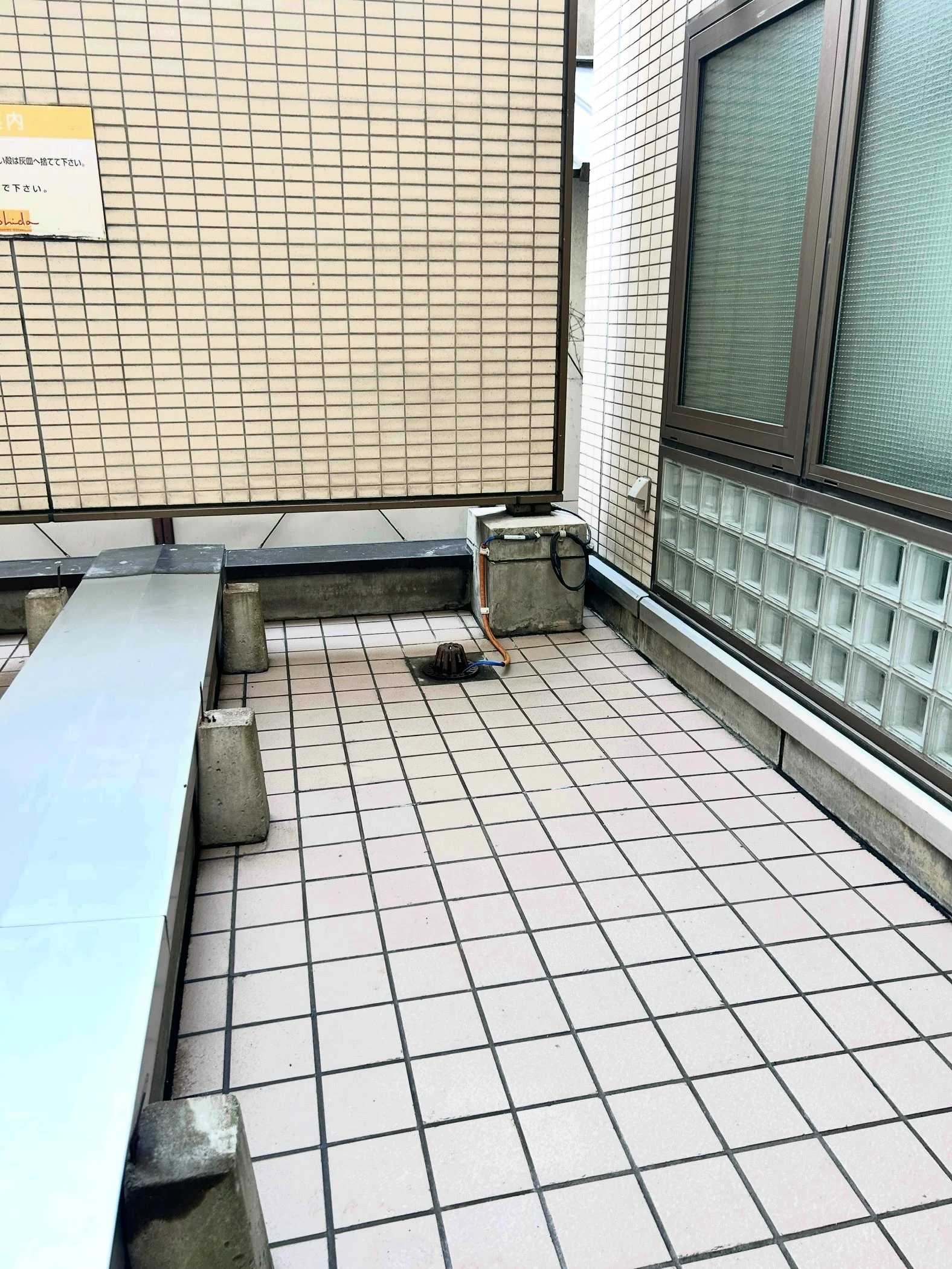 外部テラスタイルの施工後